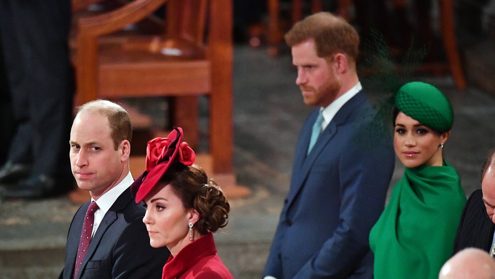 William, Harry, Kate, and Meghan 