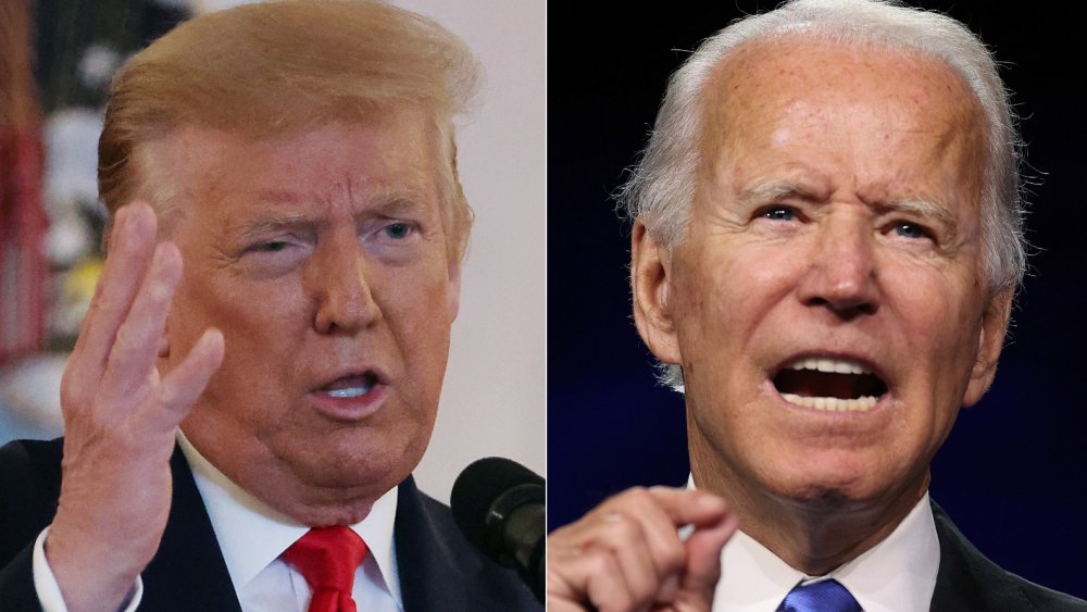 Donald Trump and Joe Biden