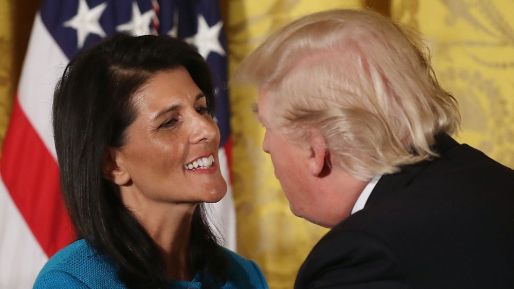 Nikki Haley, Donald Trump