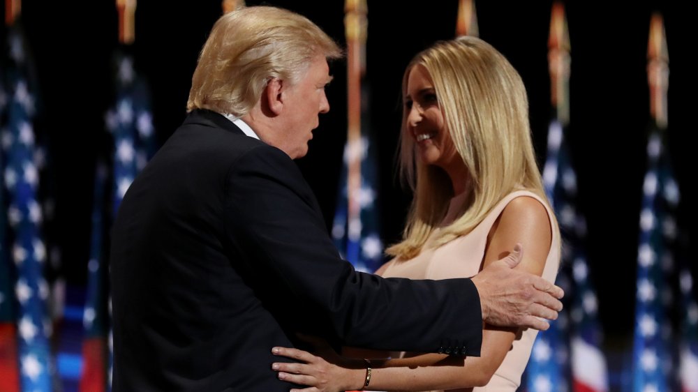 Ivanka and Donald Trump