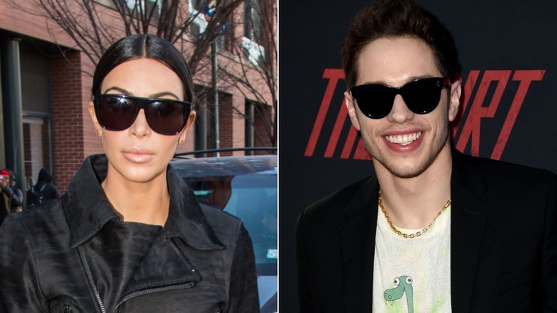 Kim Kardashian and Pete Davidson