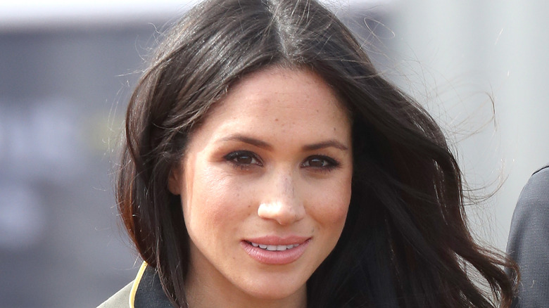 Meghan Markle smiling