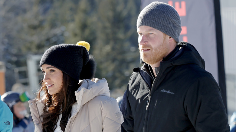 Prince Harry and Meghan Markle in Whistler to promote the Invictus Games