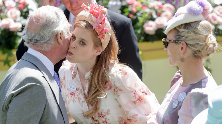 King Charles and Princess Beatrice