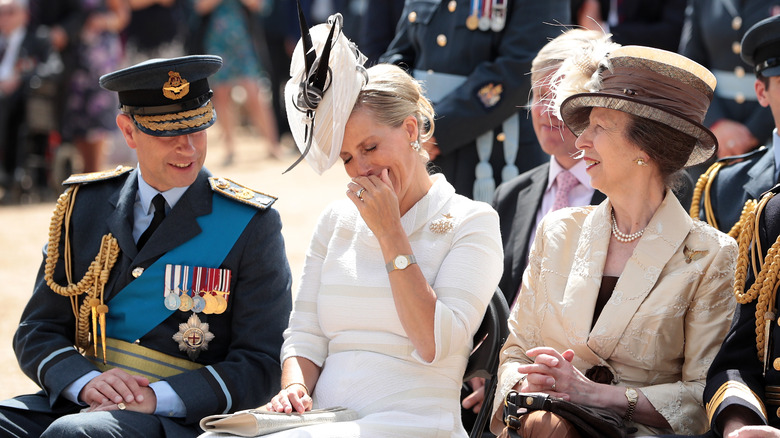 Anne and Sophie at RAF event 