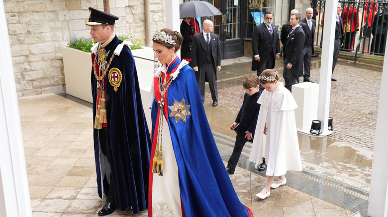 William and Catherine at coronation 