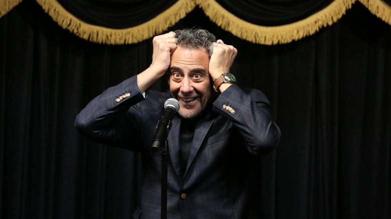 Brad Garrett performing live