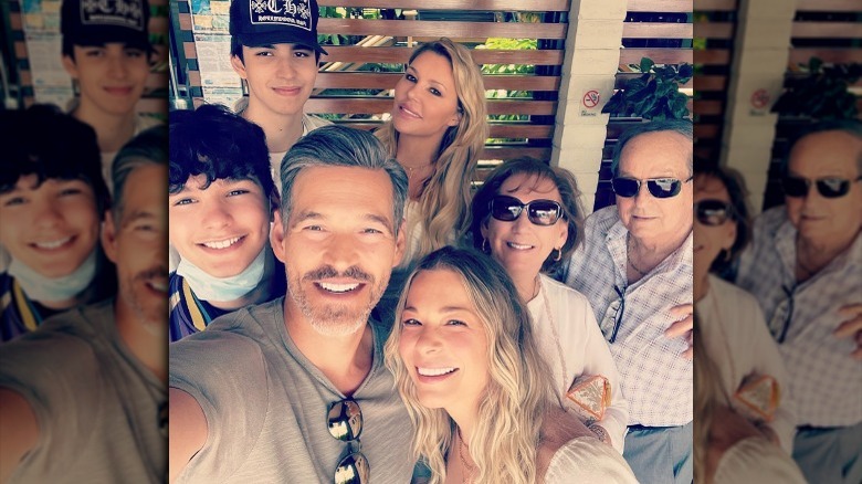 Brandi Glanville selfie with LeAnn Rimes & Family 