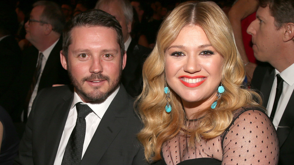 Brandon Blackstock with his ex, Kelly Clarkson