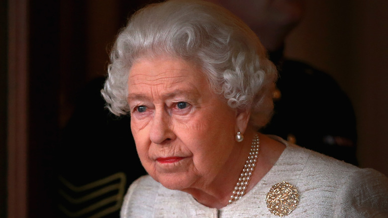 Queen Elizabeth II at a royal event 