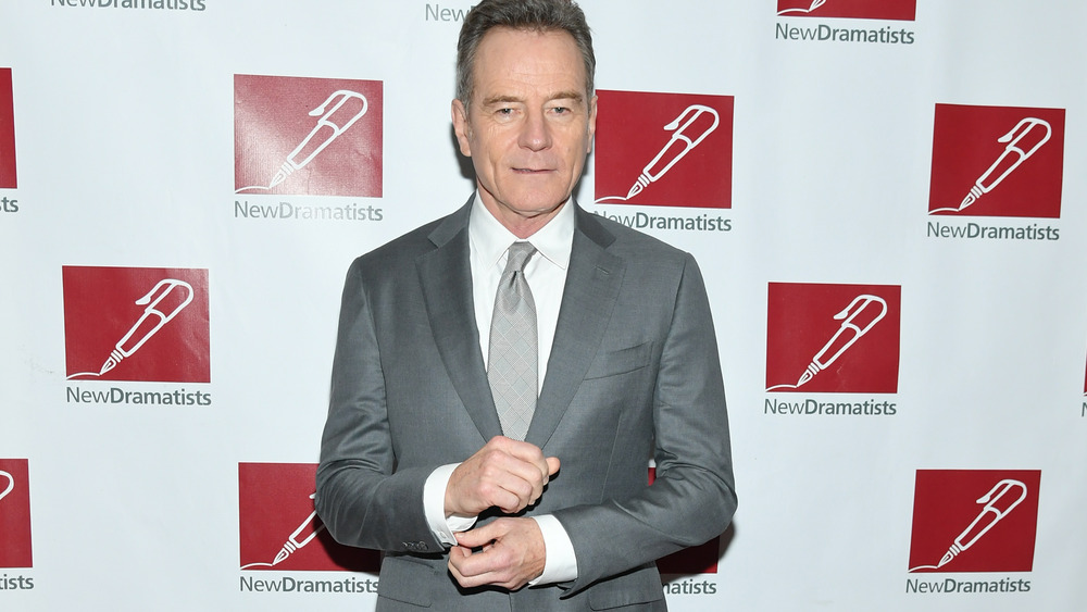 Bryan Cranston posing at event