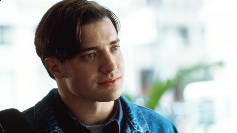 Brendan Fraser in denim