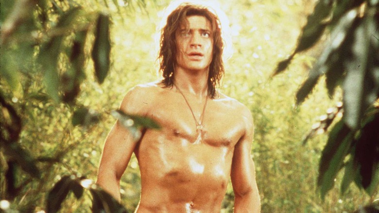 Brendan Fraser topless