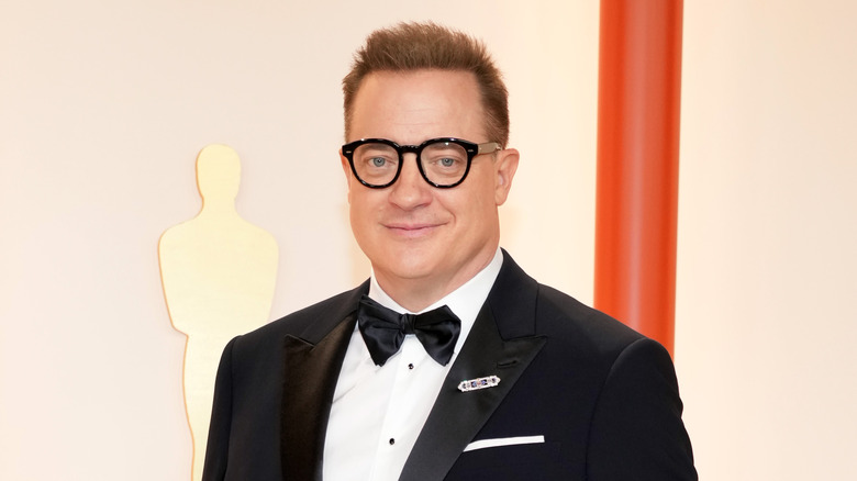 Brendan Fraser at the Academy Awards.