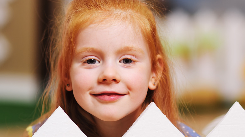 red haired girl