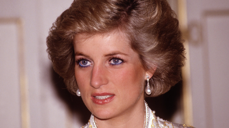 Princess Diana attending an event