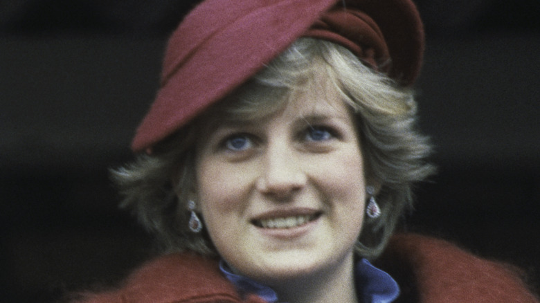 Princess Diana attending an event