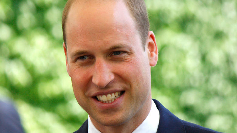 Prince William outside