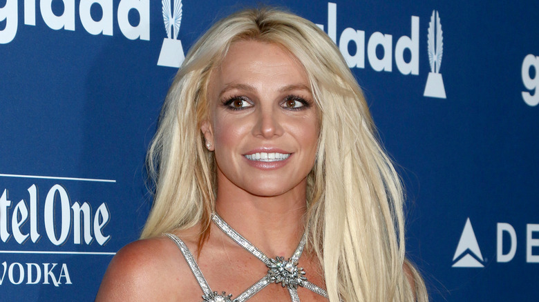 Britney Spears smiling 