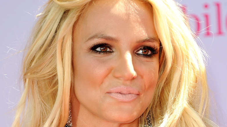 Britney Spears smiling