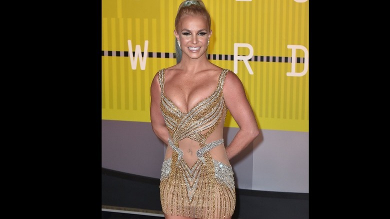 Britney Spears at the 2015 MTV VMAs