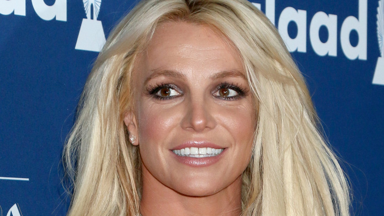 Britney Spears on the red carpet 