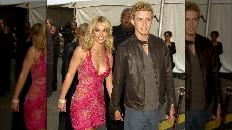 Britney Spears and Justin Timberlake together