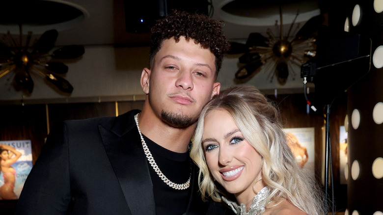 Patrick and Brittany Mahomes together