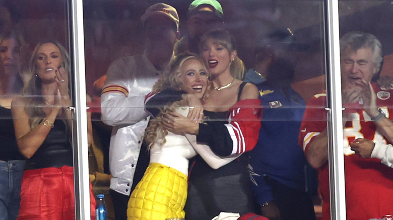 Brittany Mahomes and Taylor Swift