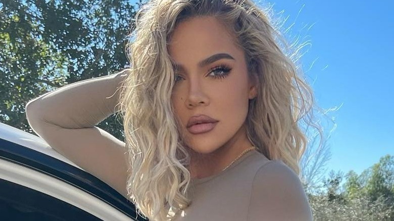 Khloe Kardashian blonde