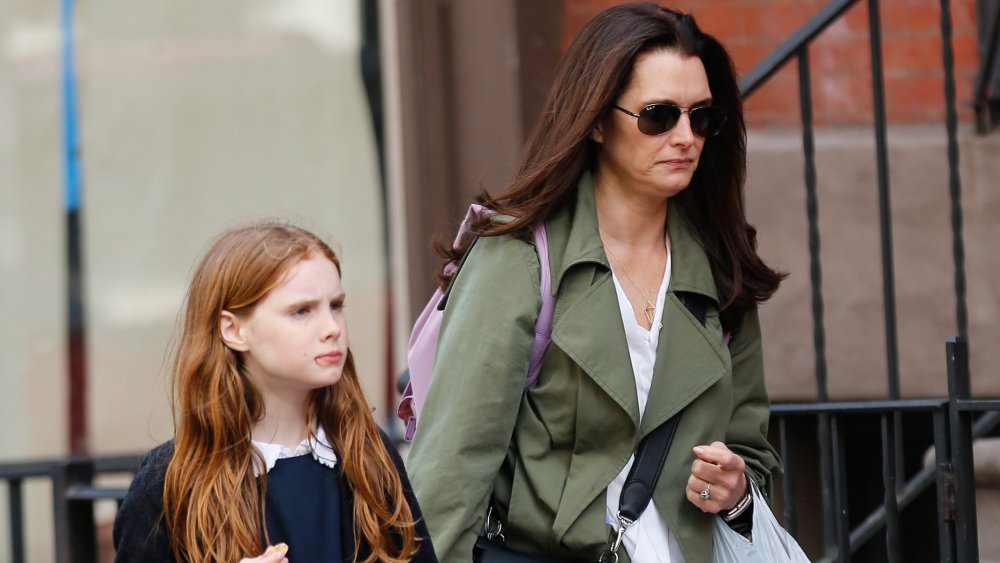 Brooke Shields and her daughter Grier Hammond Henchy, walking