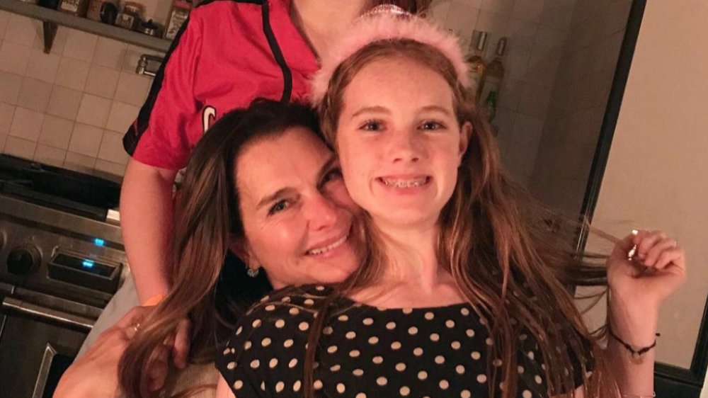 Brooke Shields and her daughter Grier Hammond Henchy smiling