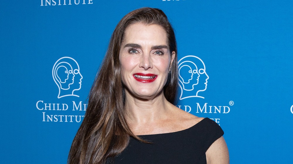 Brooke Shields smiling