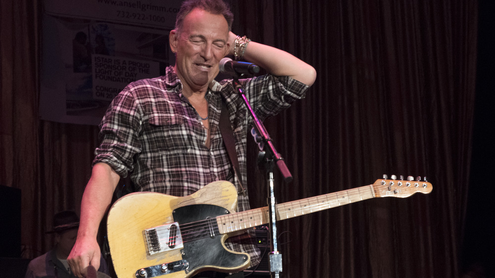 Bruce Springsteen on stage
