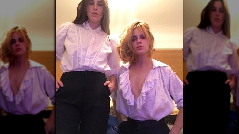 Scout and Tallulah Willis