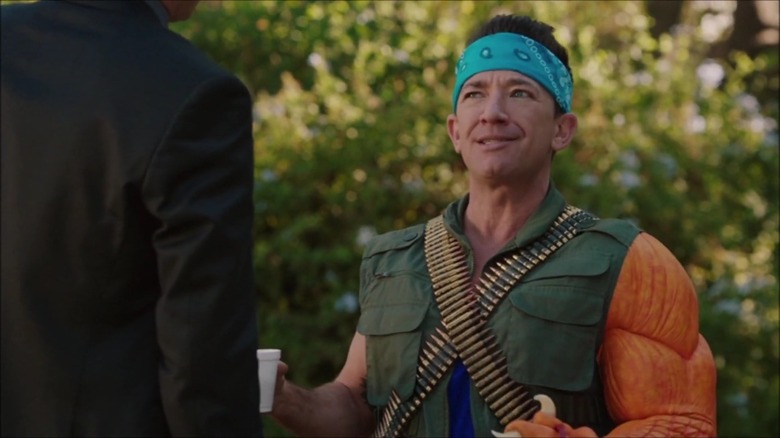 David Faustino in costume on Bones