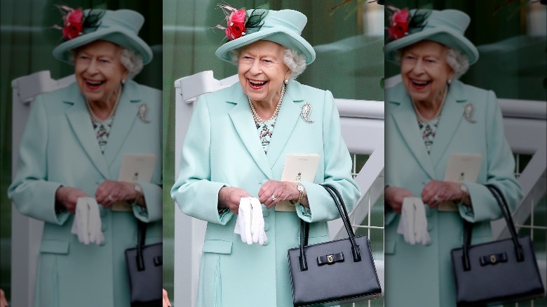 Queen Elizabeth at Royal Ascot 2021