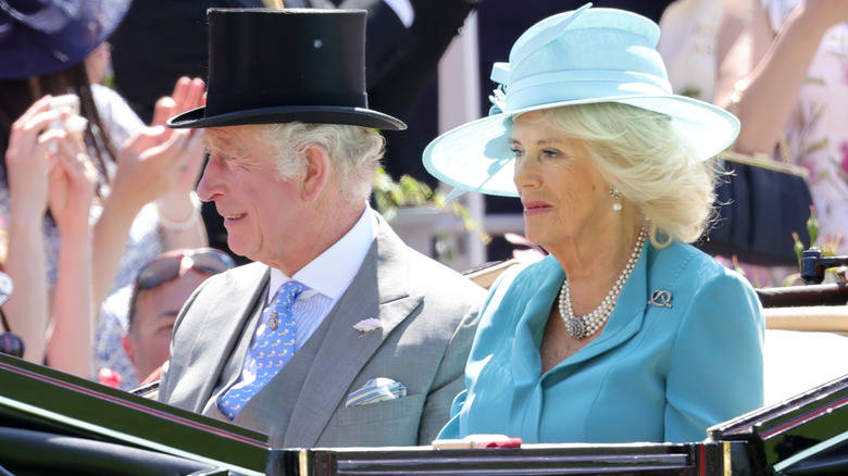 Charles and Camilla on Ascot Day