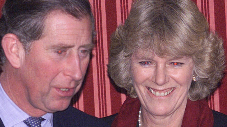 Camilla and Charles at an event 