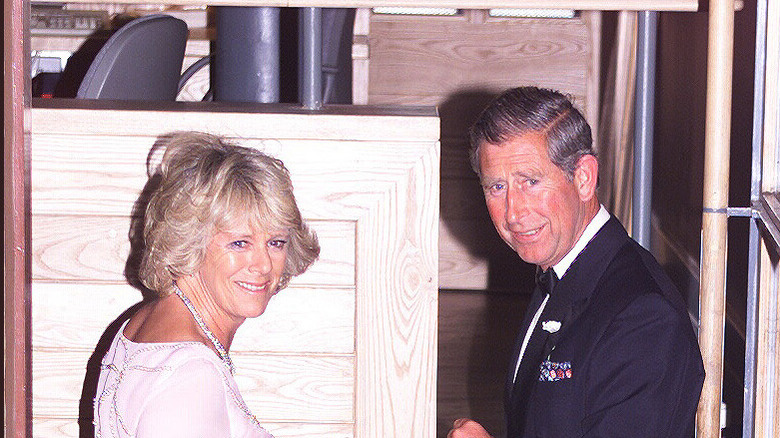 Camilla and Charles at an event 