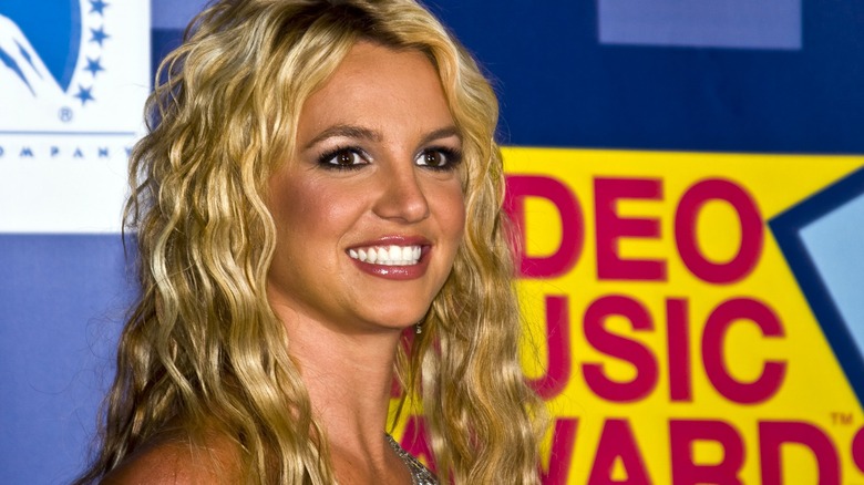 Britney Spears smiling at an event