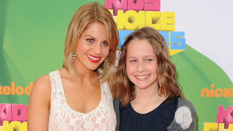 Candace Cameron Bure and her daughter Natasha Bure