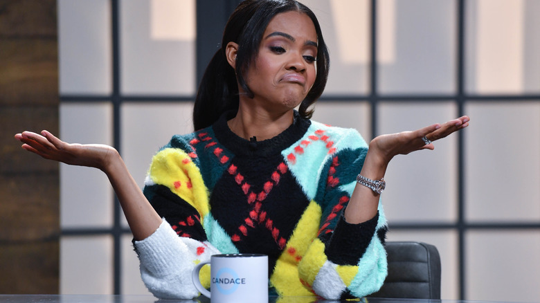 Candace Owens shrugging