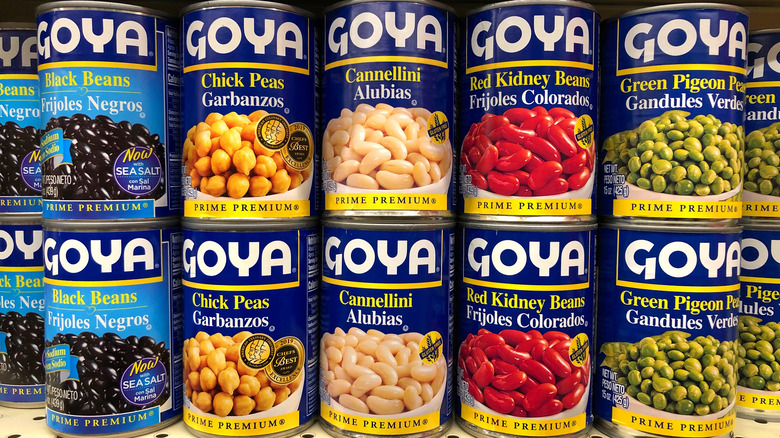 Goya brand canned beans