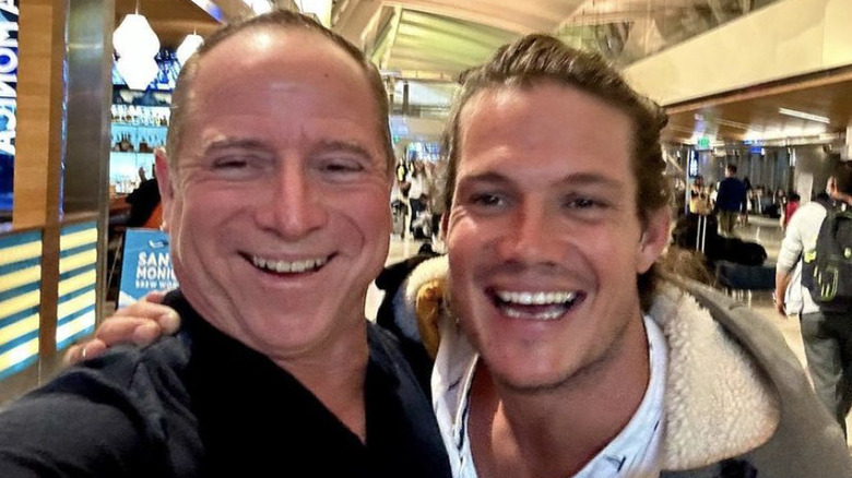 Captain Glenn and Gary King smiling in selfie