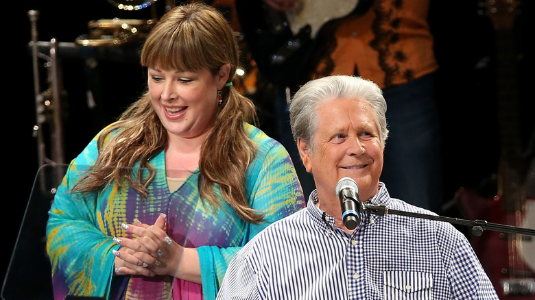 Carnie Wilson and Brian Wilson at his 73rd birthday celebration