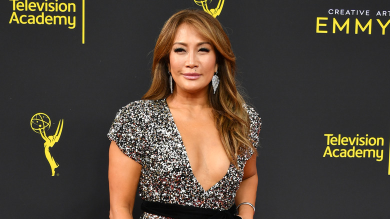 Carrie Ann Inaba posing on the red carpet