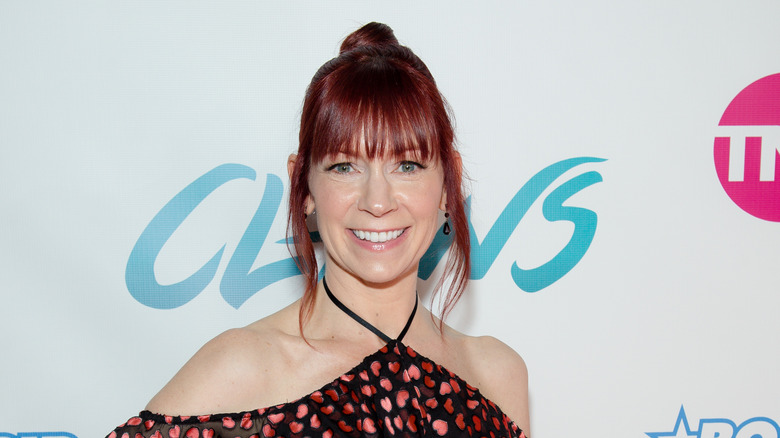 Carrie Preston with bangs