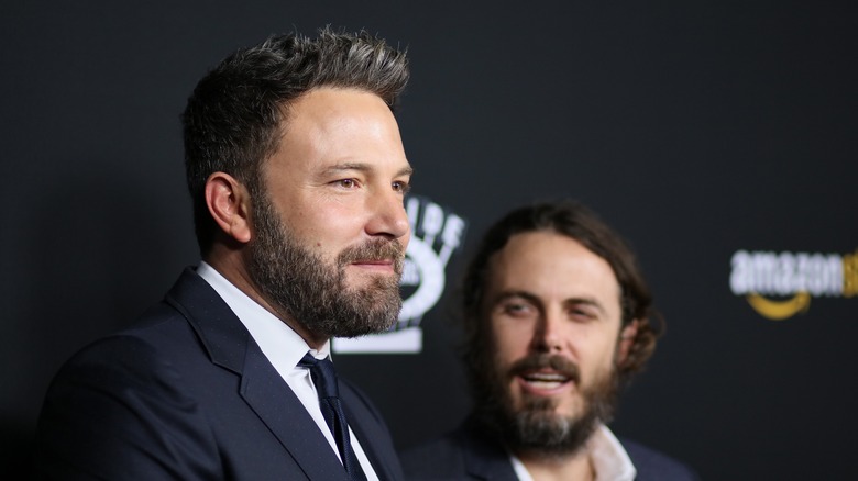 Ben Affleck and Casey Affleck attend premiere of "Manchester by the Sea"