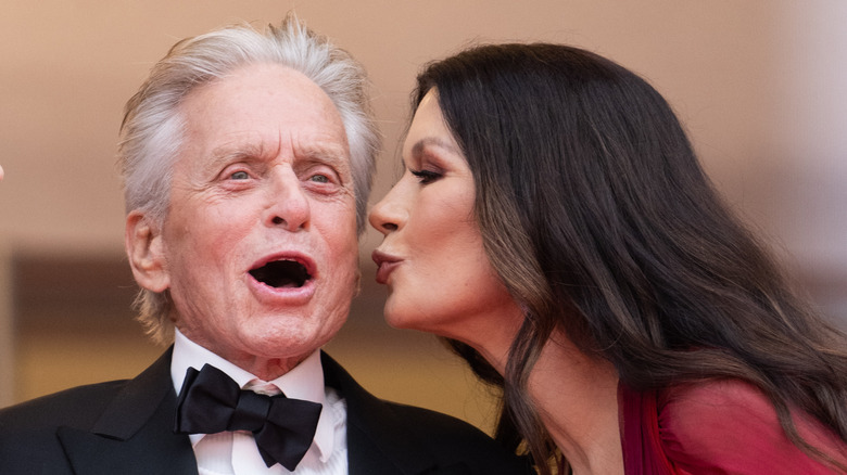 Catherine Zeta-Jones and Michael Douglas at the Cannes Film Festival 